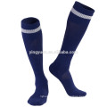 Hot Sale Wholesale white and navy stripes mens football socks custom mens socks football socks elite